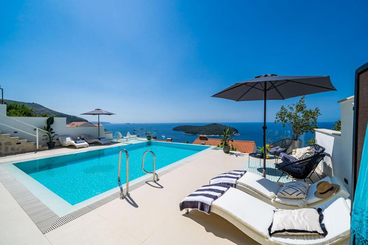 Cosy Loft W Private Pool & Patio Lägenhet Dubrovnik Exteriör bild